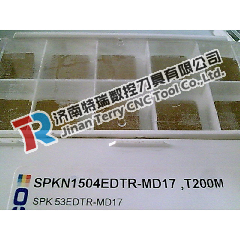 山高刀片SPKN1504EDTR-MD17  T200M数控刀片