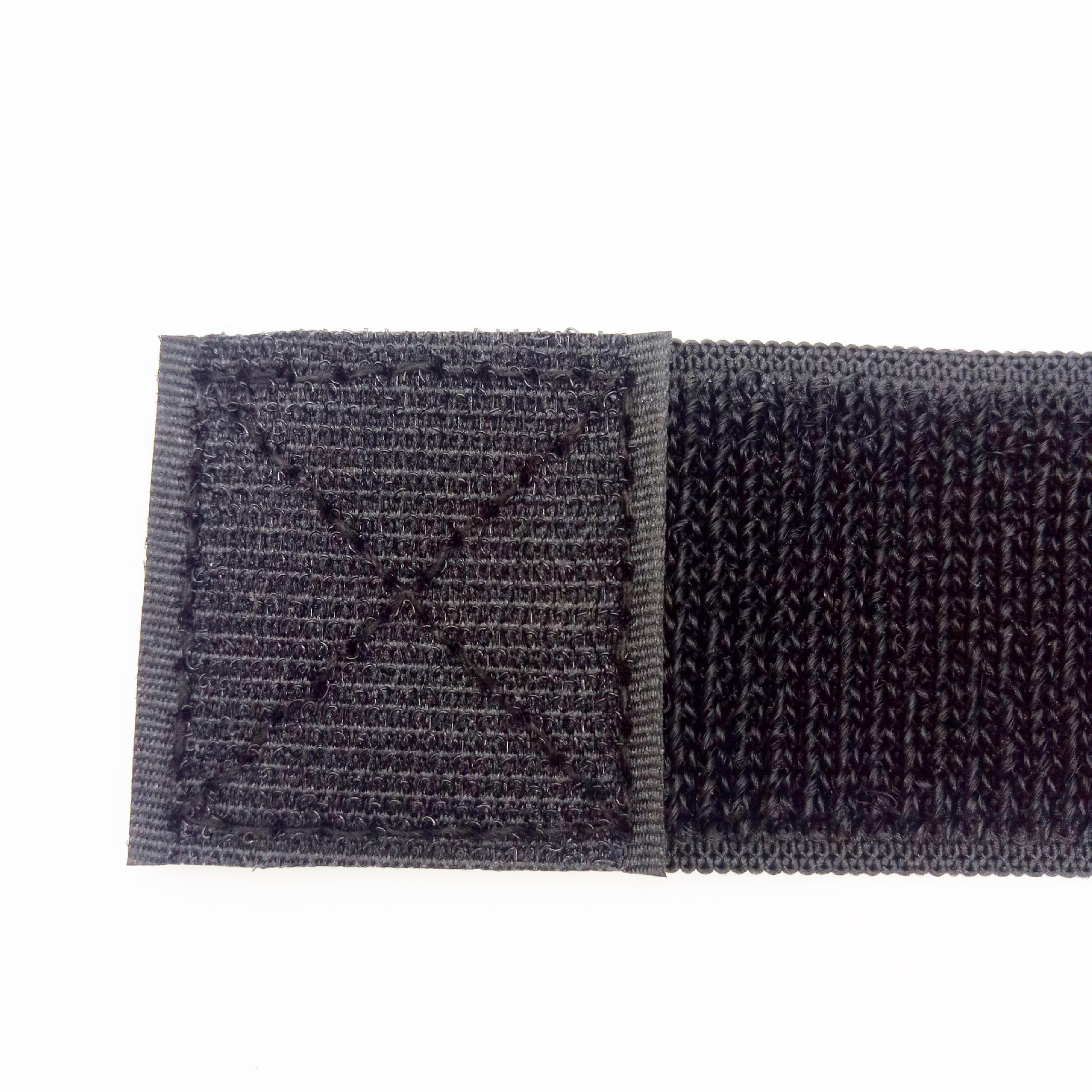 Suministro de fábrica de alta calidad correa de velcro cinta elástica cinta hebilla costura caña de pescar correa de esquí al por mayor