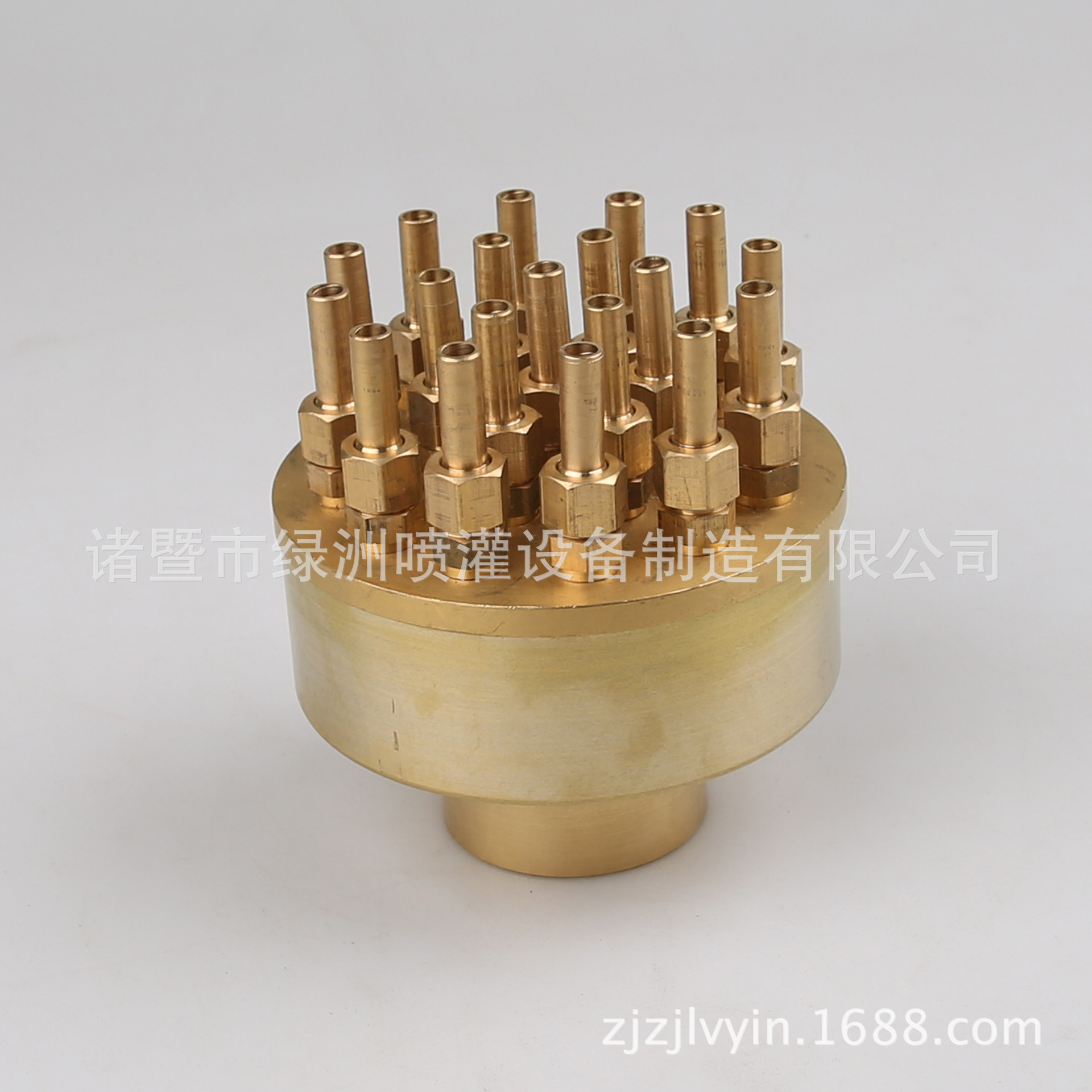 厂家直销 可调三层花喷泉喷头 全铜景观喷头 LZ8016 花柱喷头