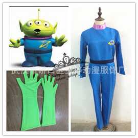 玩具总动员三眼怪/动物卡通服装角色扮演怪兽装人偶搞怪萌兽装