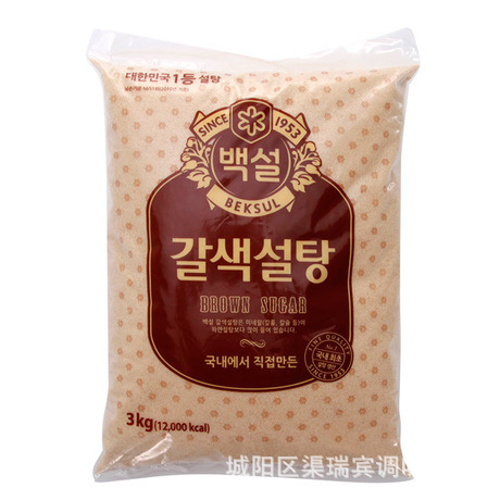 韩式黄砂糖韩式料理腌制材料食材白雪黄糖3kg