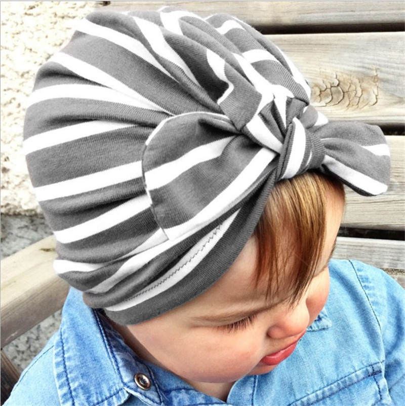 New Products Baby Products Autumn And Winter Warmth Striped Knotted Hood Wholesale Nihaojewelry display picture 14