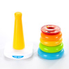 Rainbow rings, Jenga, Slinky, constructor for baby, English, early education