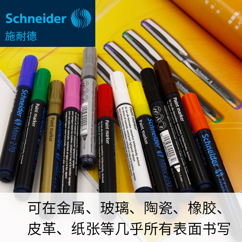 Оптовая продажа немецкий Schneider Schneider Pen Fiber Signature Pen Maxx270 Pen для рисования Pain
