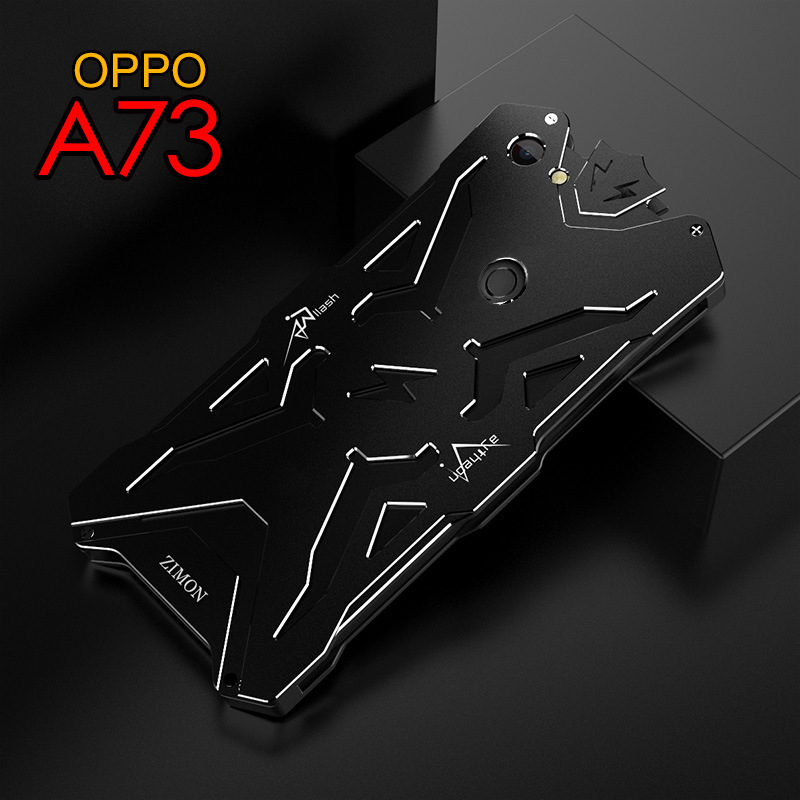 SIMON THOR Aviation Aluminum Alloy Shockproof Armor Metal Case Cover for OPPO A73