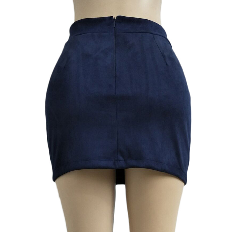 Jupe femme LANGUE DES FLEURS en Daim - Ref 3330249 Image 41