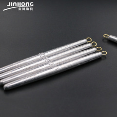 Goldhong Fishing Tackle Long Lead Sinkers with Rings Solid Lead Sinkers Fishing Weight Bulk Spooling Fishing Accessories Wholesale