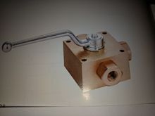 高压三通板阀KH3