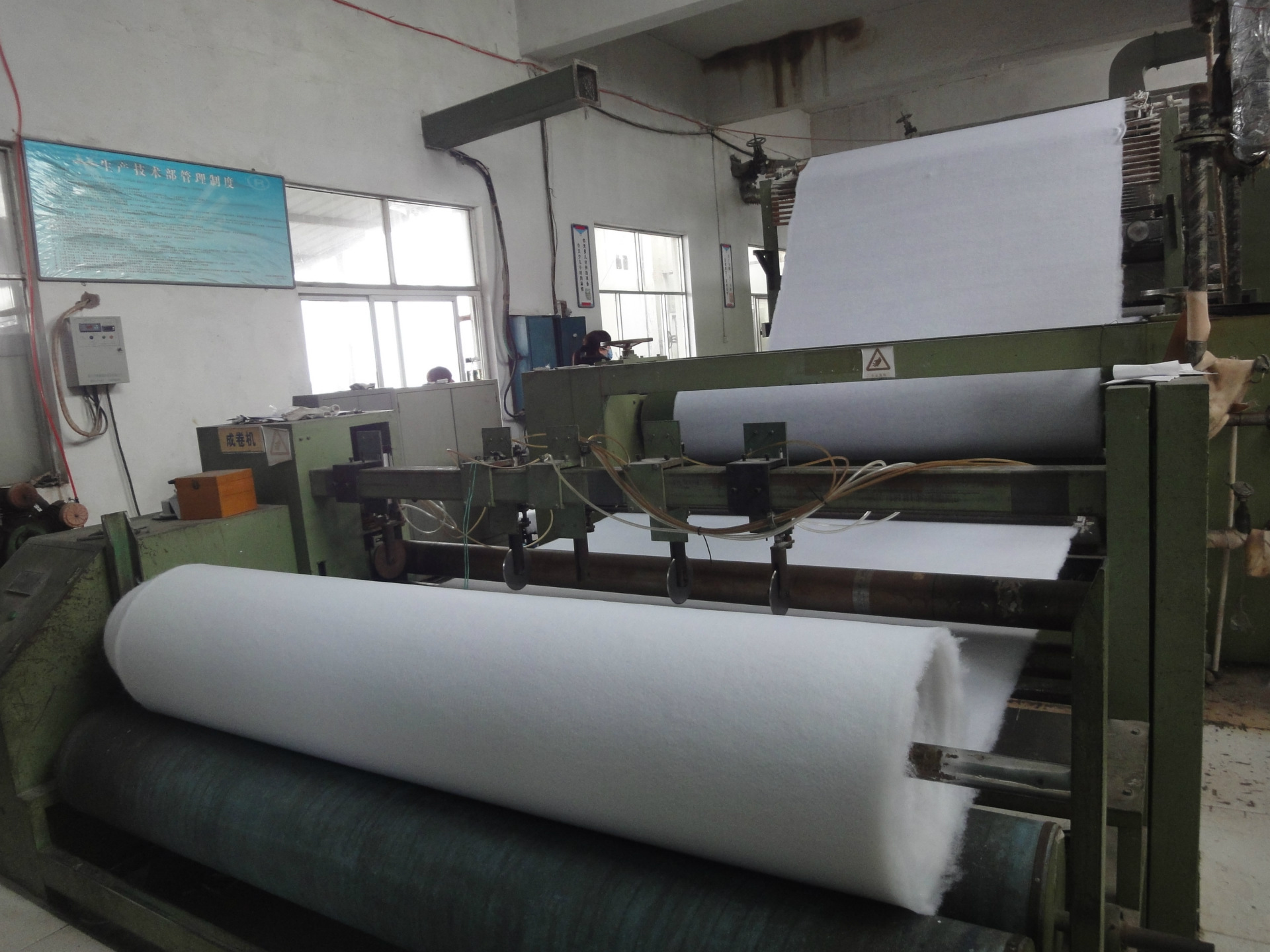 厂家油漆房空气过滤棉粗效空气过滤棉空调防尘过滤棉绿白棉