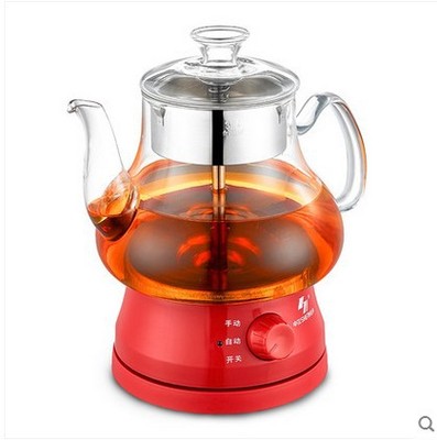 煮茶器黑茶養生壺自動保溫電熱玻璃茶壺普洱泡茶蒸茶器304不鏽鋼