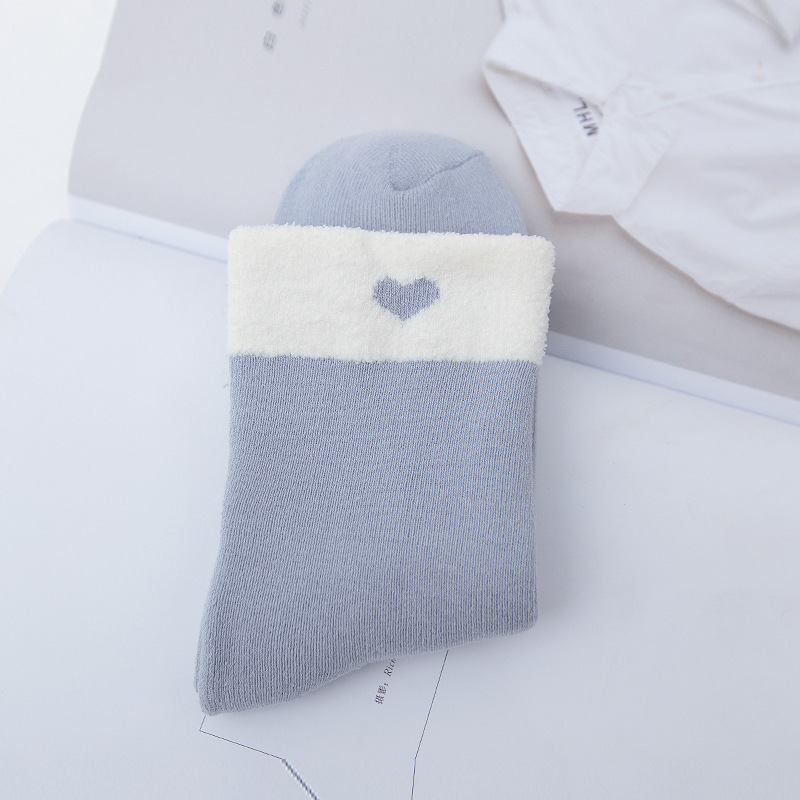 Corazón de amor azul