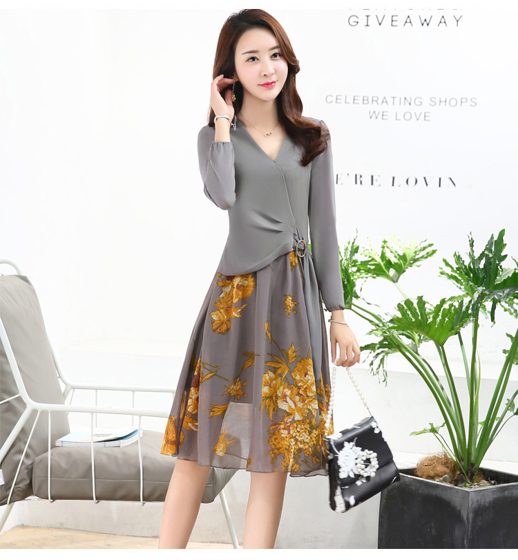 欣贝拉，2017新款春装，连衣裙，两件套，