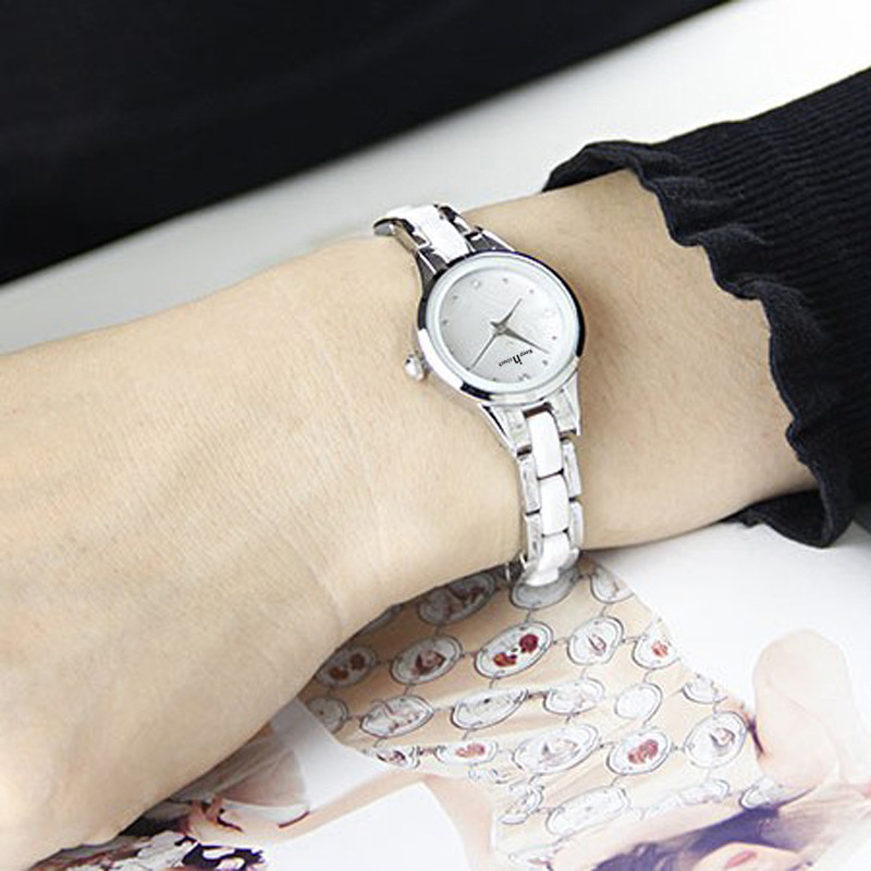 Orchid Clover Ceramic Bracelet Watch