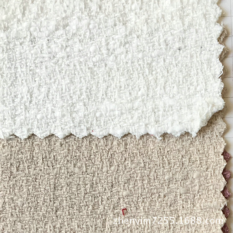 12-71  现货全棉乱纹加厚料服装家纺面料乱麻布