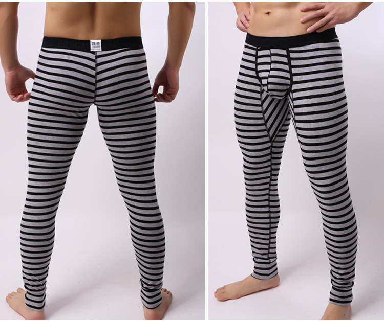 435条纹棉秋裤_09