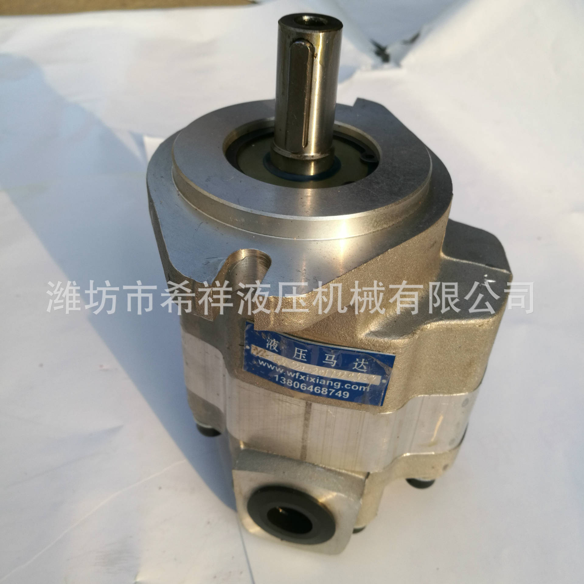 齿轮马达  大型机械专用液压马达 齿轮式液压马达