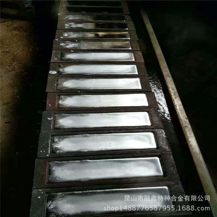 厂家现货供应 熔点准流动性好80度易熔合金锭 锡铋低熔点合金型材