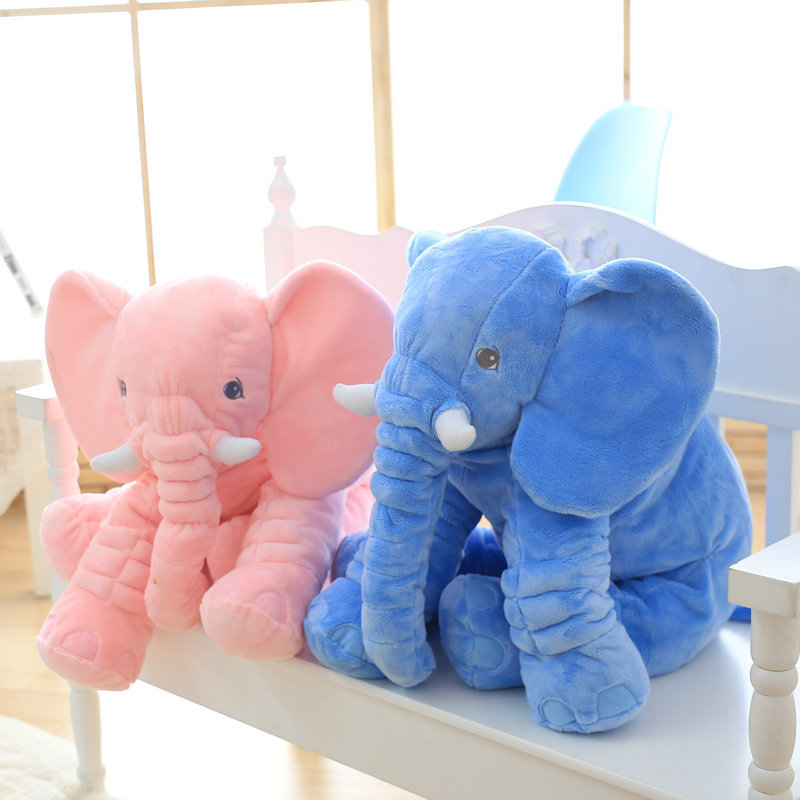 大象婴儿睡觉抱枕安抚象毛绒玩具公仔儿童玩偶布娃娃礼物厂家批发