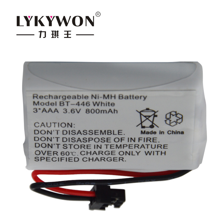 促销BT-446  3.6V 800MAH 无绳电话电池组 子母机电池组 玩具电池