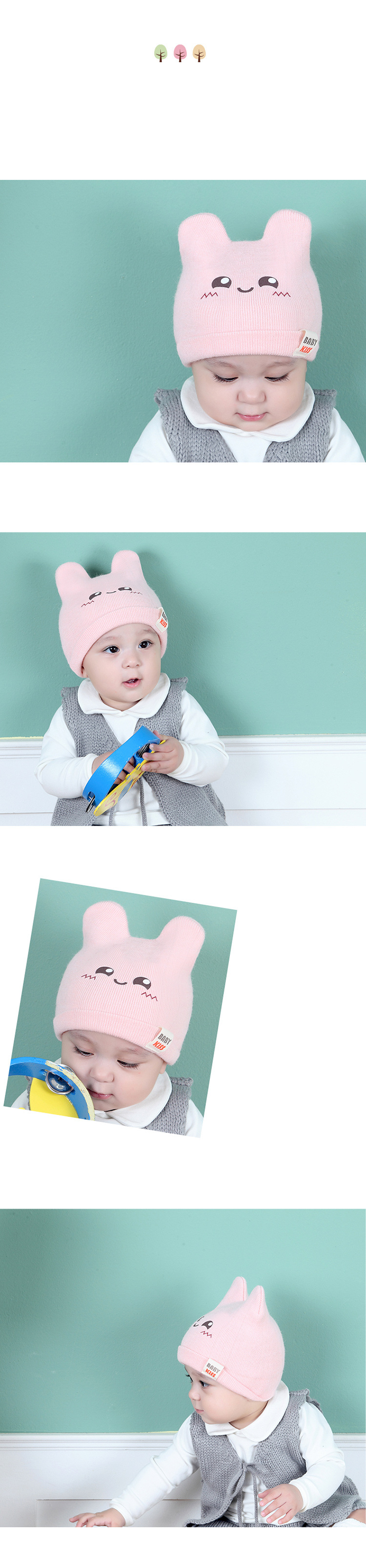 Bonnets - casquettes pour bébés en Laine - Ref 3437071 Image 36