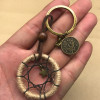 Materials set handmade for beloved, retro keychain