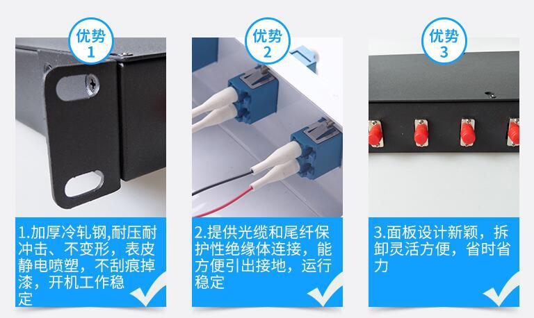 电信机房机架式光纤终端盒 产品