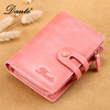 2018 new pattern Korean Edition Top layer leather have cash less than that is registered in the accounts lady wallet genuine leather Wallet Simplicity fashion Card package On behalf of