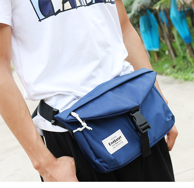 Men's Shoulder Bag Messenger Bag Men's Casual Oxford Cloth Student Messenger Bag Fixed Flying Bag Messenger Bag Men_voghion.com