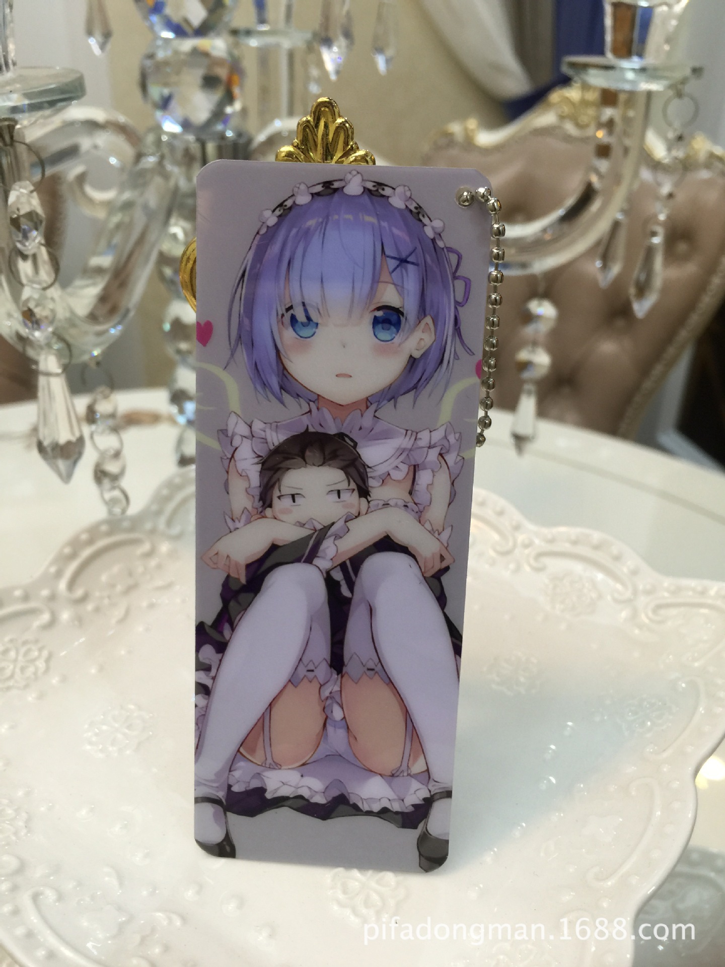 动漫双面挂卡 包包挂卡手机吊牌 双面不同图案 从零开始的异世界