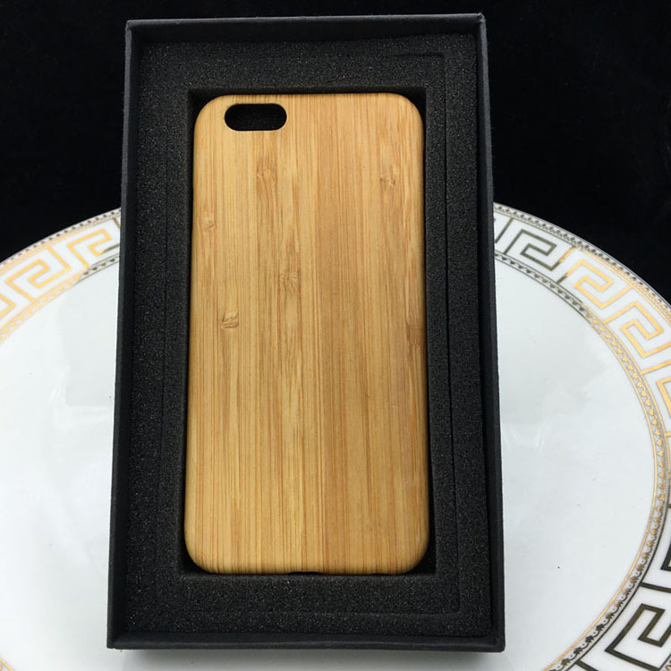 適用于蘋果6木手機殼凱夫拉iPhone6S plus保護套木質碳化竹紋