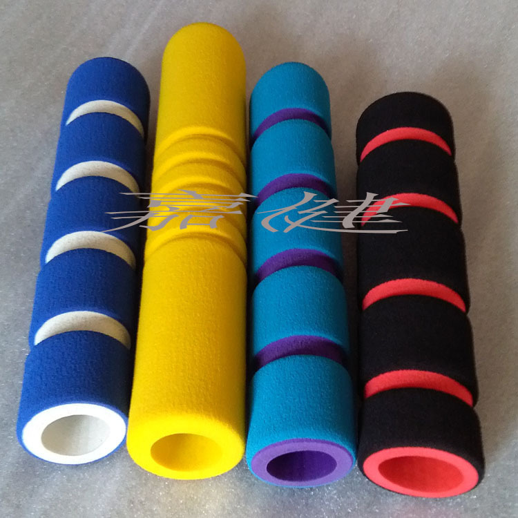 海绵橡塑nbr发泡管 双色eva泡棉护套手柄把套 玩具护套橡塑泡棉