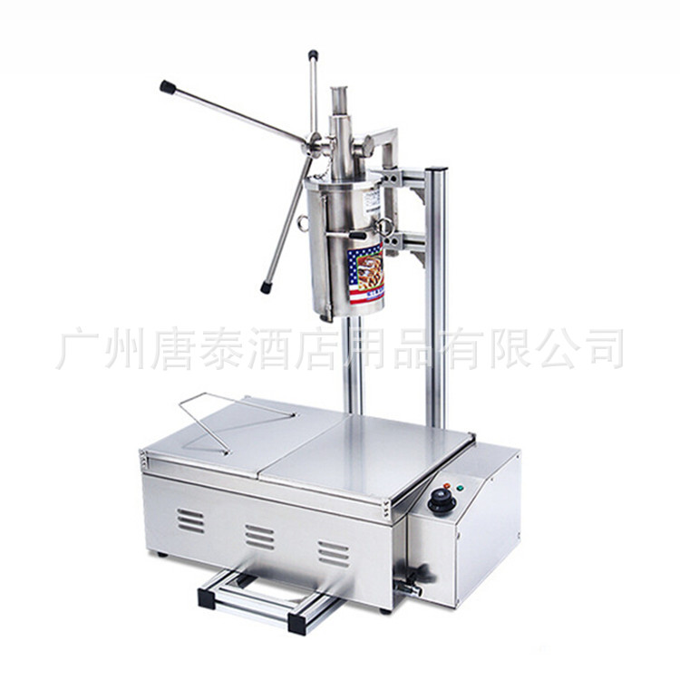 供应西班牙拉丁果机豪华版手动切割油条机吉拿果机NP-8送四套模具