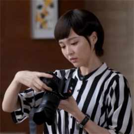 唐嫣同款秋装新款女2018黑白竖条纹宽松雪纺连衣裙chic风裙子显瘦