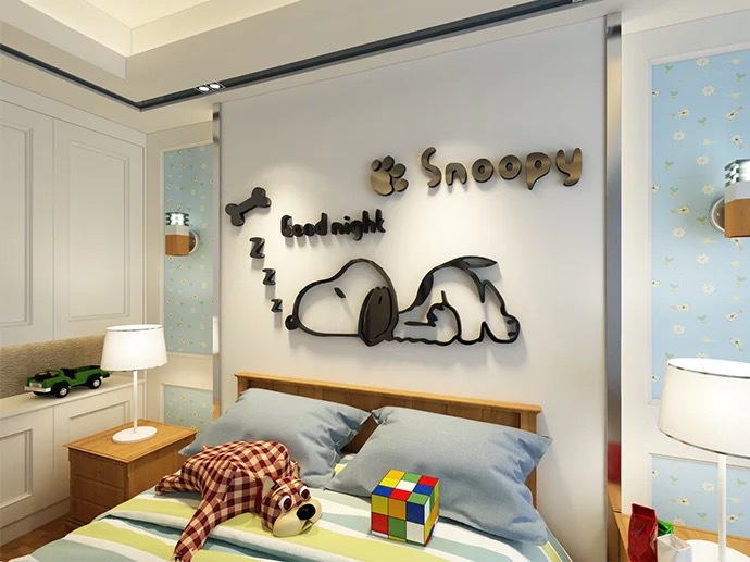 Compre Cachorros De Dibujos Animados Snoopy 3d Tridimensional