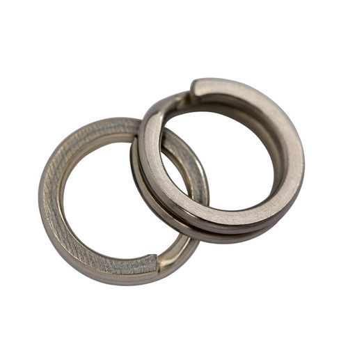 Luya double circle 304 material flattened double circle fishing supplies fishing gear accessories connector connecting ring manufacturer wholesale