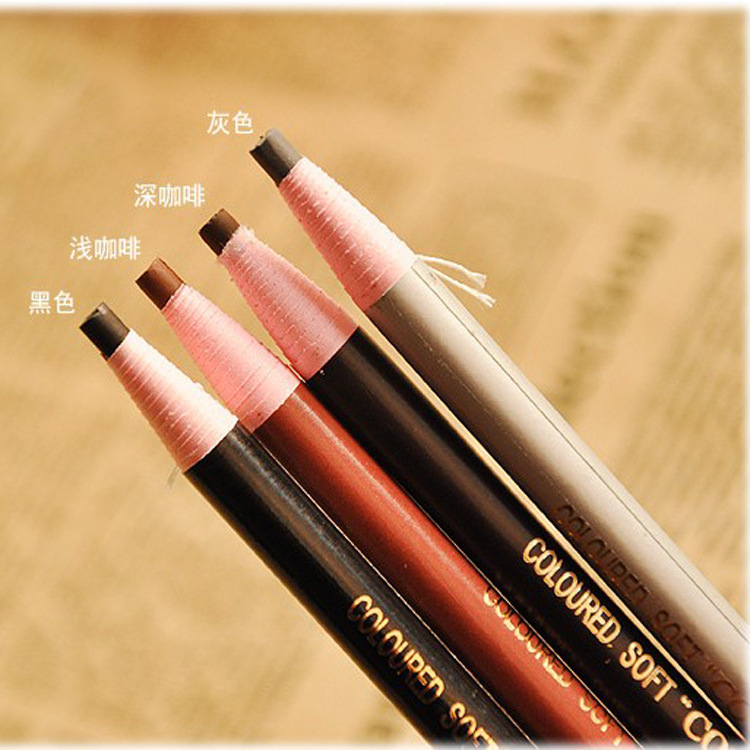 專業化妝師推薦 影樓專用 拉線眉筆 不暈染易上色 拉線眉筆