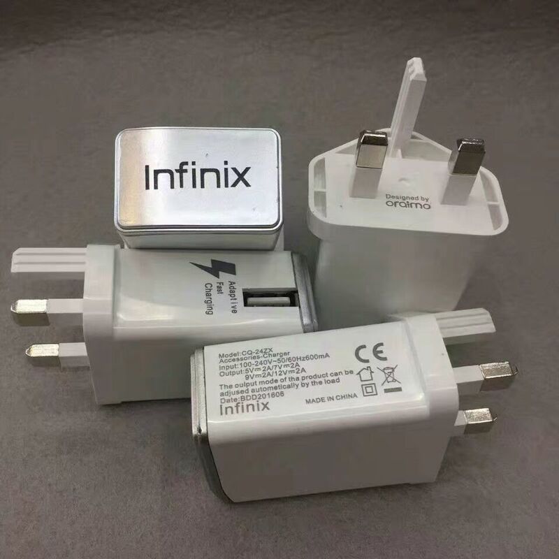 Pengteng factory batch infinix/tecno British mobile phone charger USB fast charger universal charging head