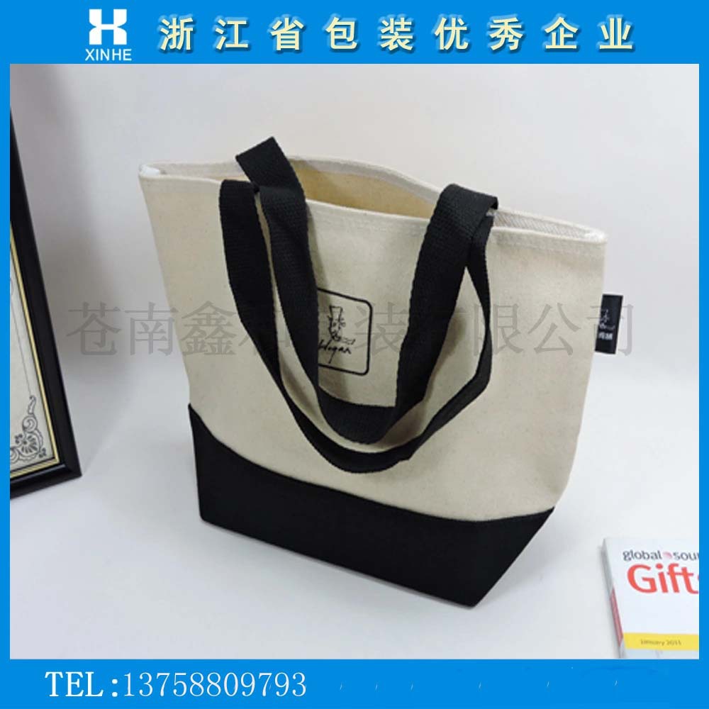 厂家直销定制简约帆布袋 广告印logo环保袋棉布手提袋购物袋定做