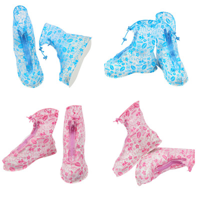 儿童鞋套 防水防雨防雪 方便雨鞋 学生雨鞋套 非一次性 一件代发