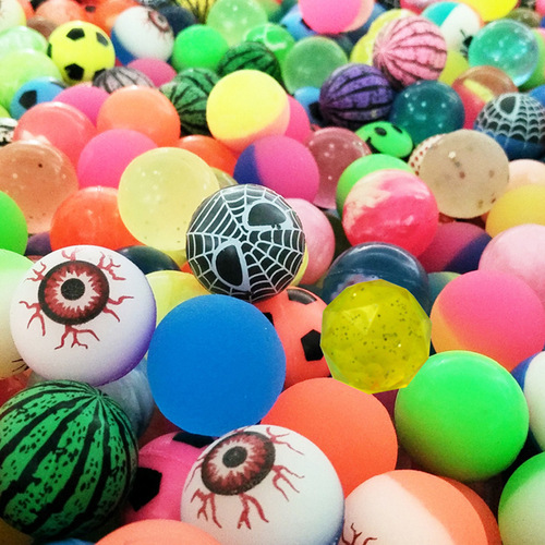 Bouncy Ball No. 32 Bouncy Ball Solid Rubber Ball Creative Hot Selling Street Stall Supply Gift Student Prizes