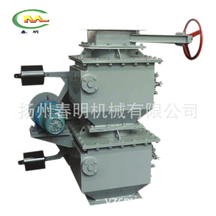 双层电动卸灰阀 圆口星形卸灰阀 星型锁风阀 重锤翻板卸灰阀