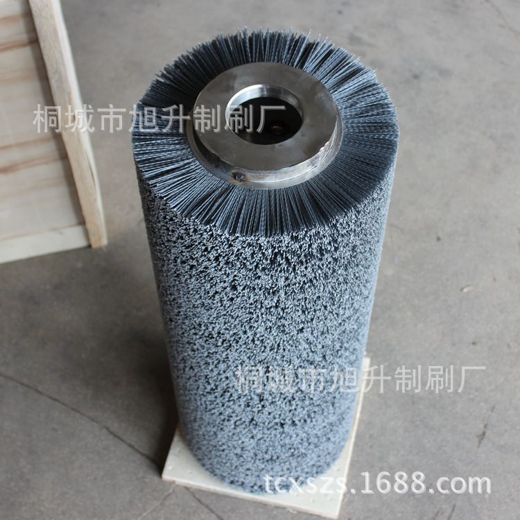 生产缠绕弹簧刷辊磨料丝弹簧刷弹簧滚筒刷碳化硅清研磨丝洗弹簧刷