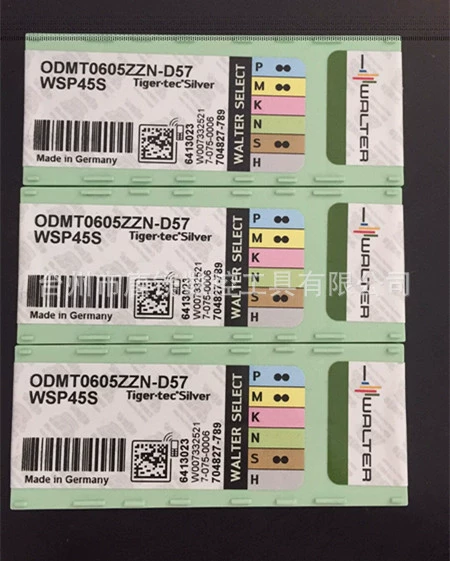 Немецкий Walter фрезерный заготовка Odxx0605zzn-57 WSP45S специальная продажа