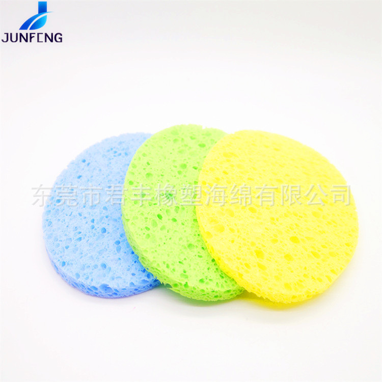 定做 吸水柔软亲肤肤木浆棉洗脸扑 旅游出行一次性卸妆洁面扑生产