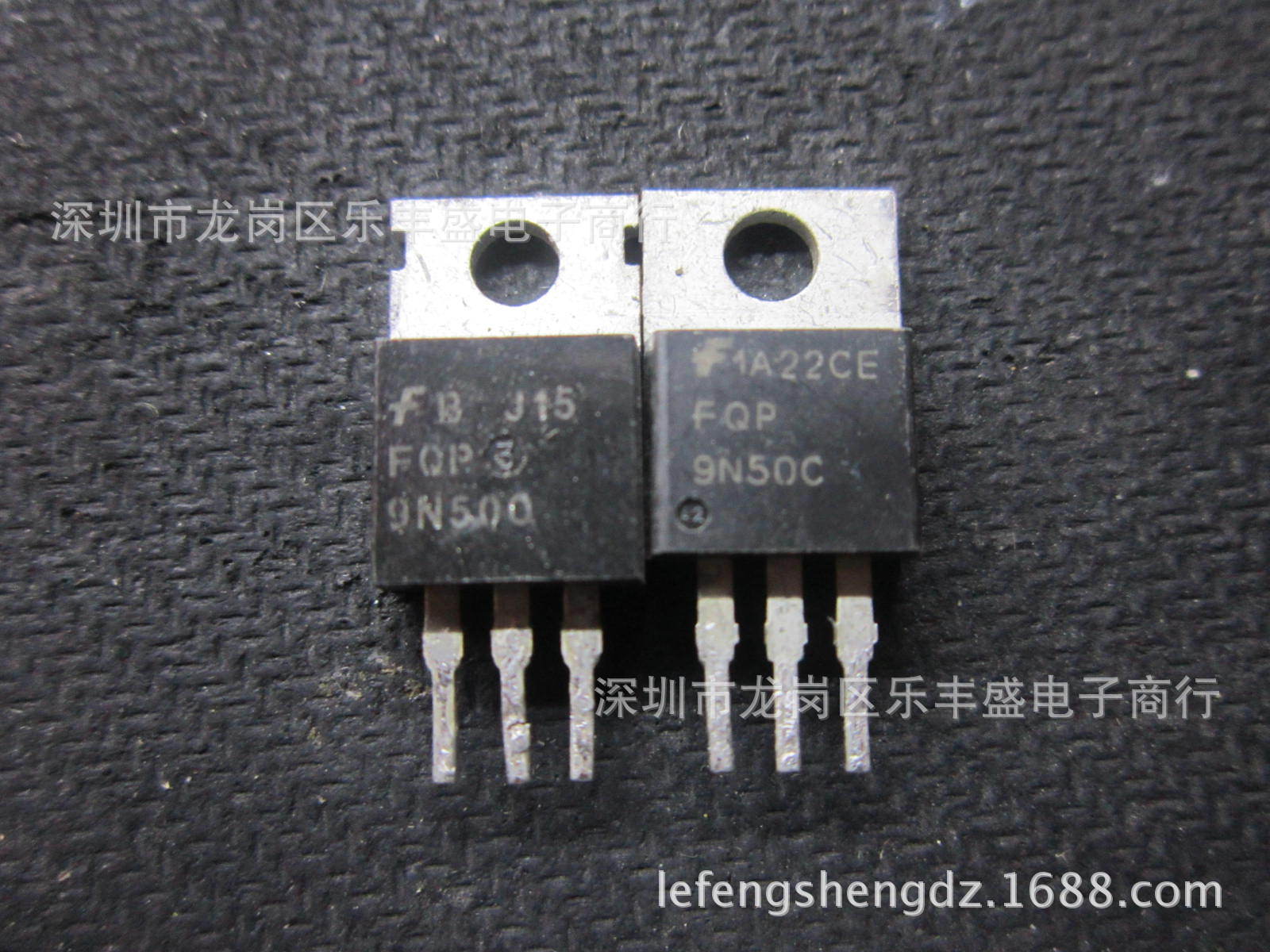 FQP9N50C 拆机仙童 TO-220 500V N通道 功率MOSFET