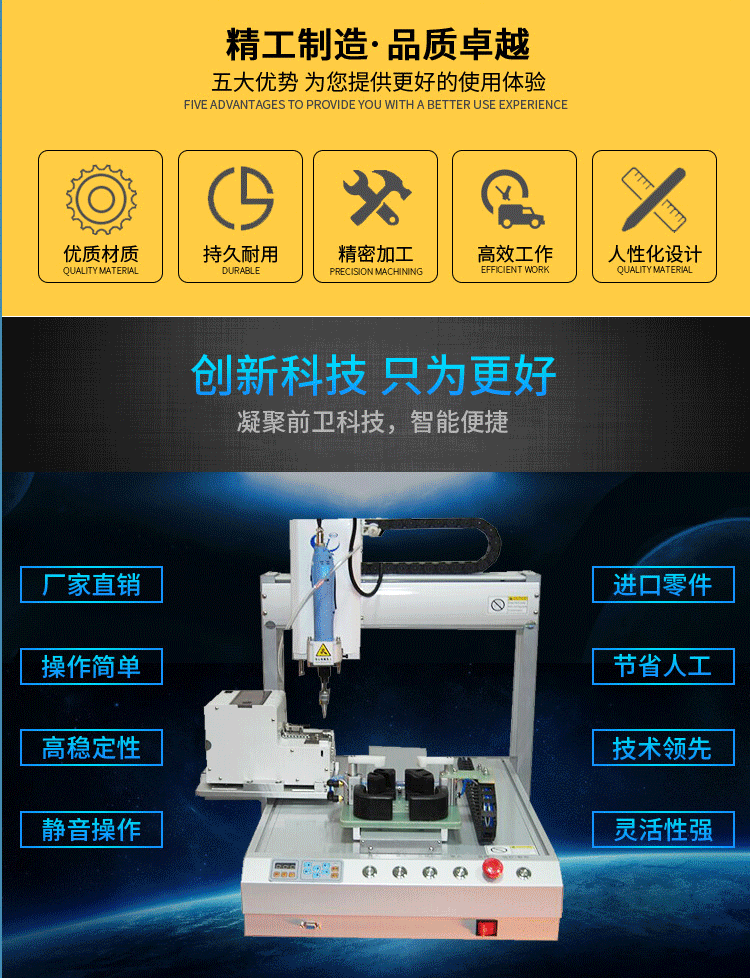 厂家直供浙江上海昆山自动锁付式螺丝机 单工位三轴运动平台 控制平台 331锁螺丝平台 单工位三轴运动平台,控制系统平台,锁螺丝机平台,平台,桌面式平台