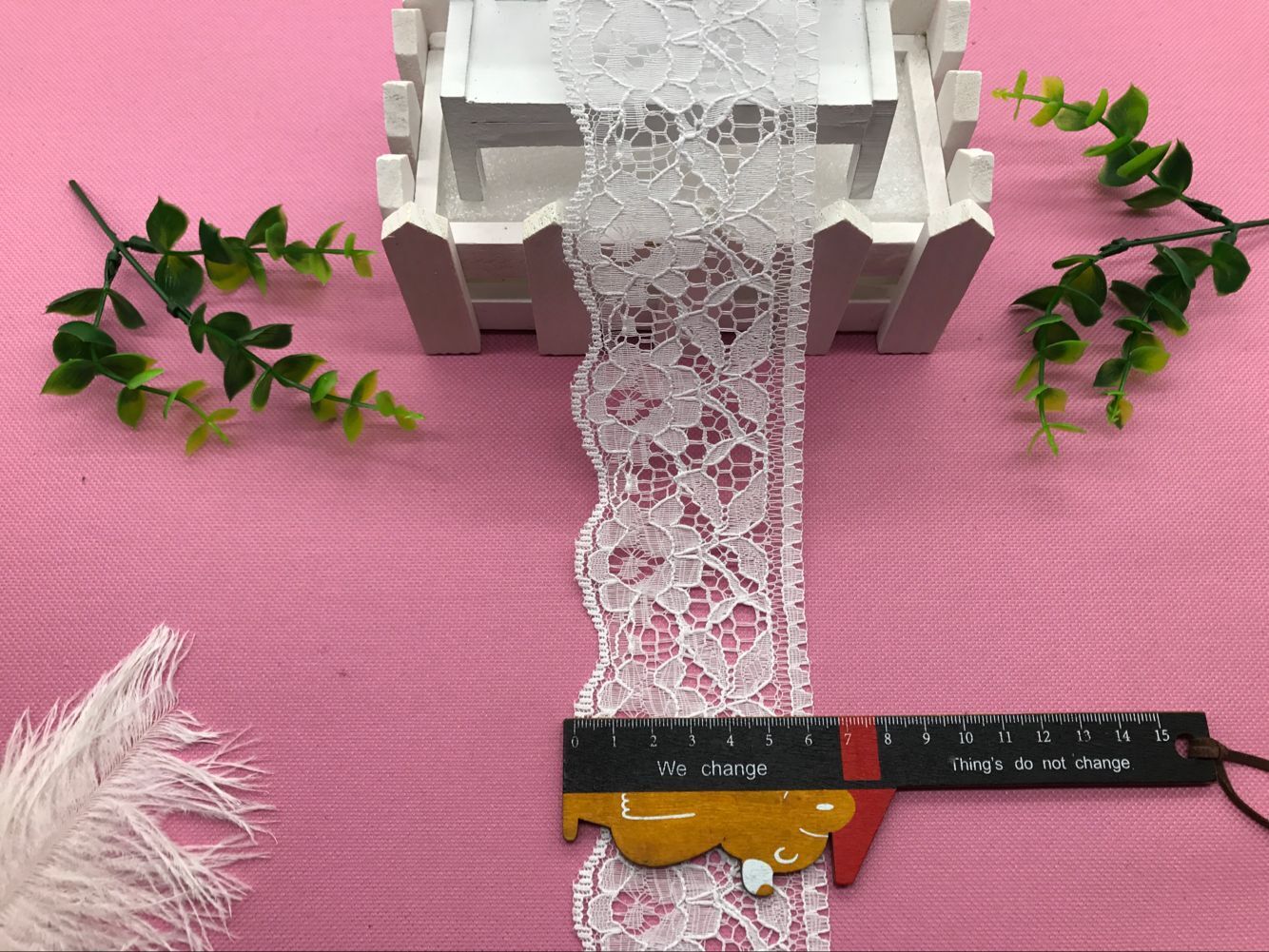 尼龙花边无弹蕾丝花边厂家直销长期现货087# 宽度6CM