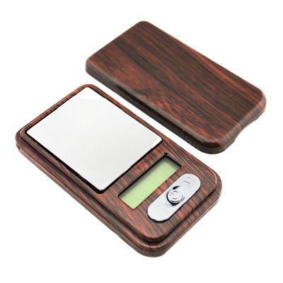 Long-term supply 100g/0.01g new pattern Wood Electronics Jewelry scales miniature Palm pocket Electronic scale