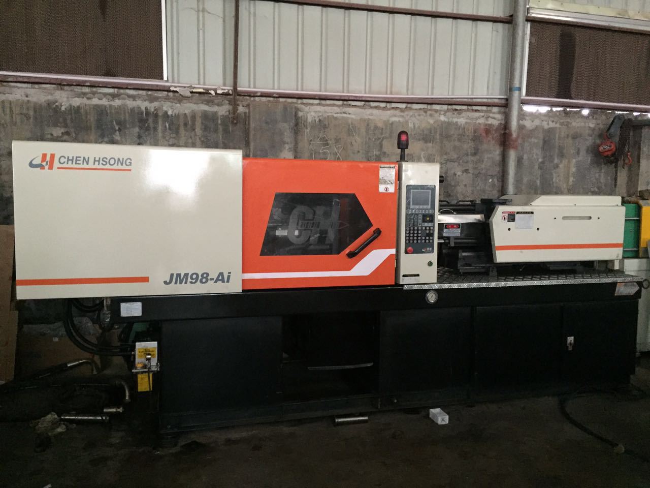 出售二手震雄注塑机JM98-Ai电脑走电子尺变量泵震雄出售