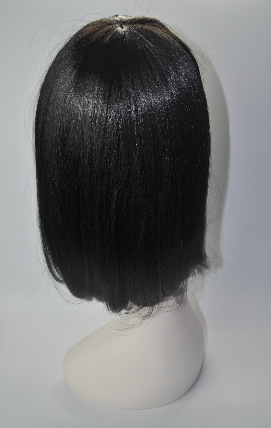 Estilo europeo y americano cos / party peluca popular fiesta cubierta de cabeza de fábrica cabello liso